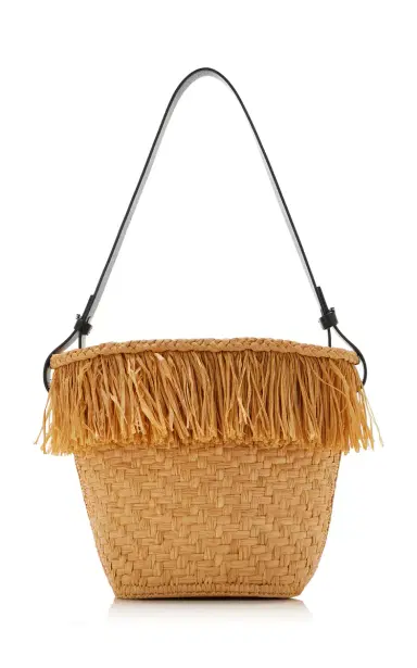 Proenza Schouler Fringed Raffia Bucket Bag | Thumbnail 7 Proenza Schouler Fringed Raffia Bucket Bag | Thumbnail 7