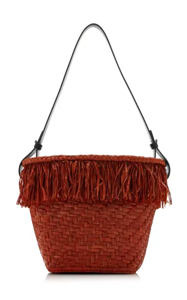 Proenza Schouler Fringed Raffia Bucket Bag | Thumbnail 8 Proenza Schouler Fringed Raffia Bucket Bag | Thumbnail 8