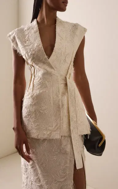 Proenza Schouler Cindle Jacquard Vest | Thumbnail 2 Proenza Schouler Cindle Jacquard Vest | Thumbnail 2