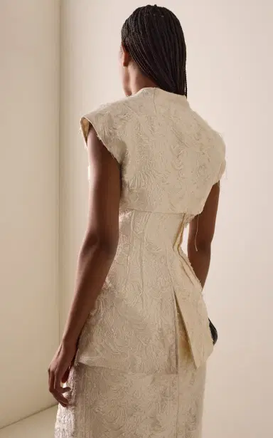 Proenza Schouler Cindle Jacquard Vest | Thumbnail 4 Proenza Schouler Cindle Jacquard Vest | Thumbnail 4