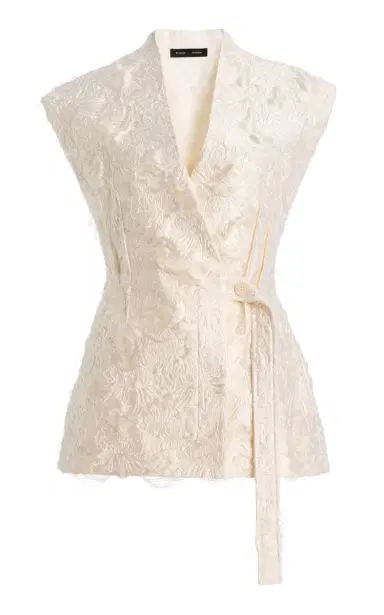 Proenza Schouler Cindle Jacquard Vest | Thumbnail 1 Proenza Schouler Cindle Jacquard Vest | Thumbnail 1