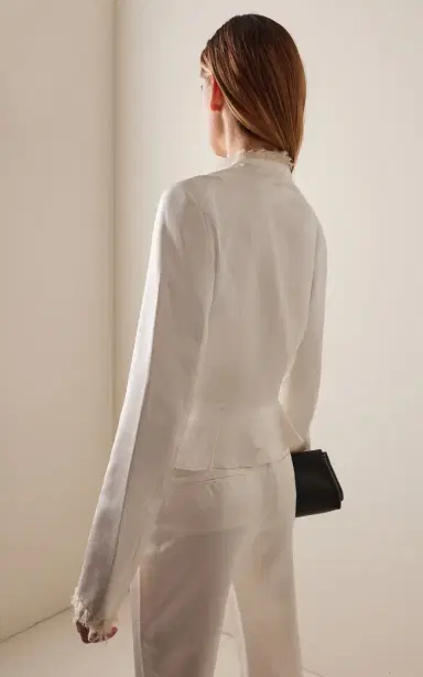 COLLEEN ALLEN Keyhole Duchesse Silk Jacket | Thumbnail 21 COLLEEN ALLEN Keyhole Duchesse Silk Jacket | Thumbnail 21