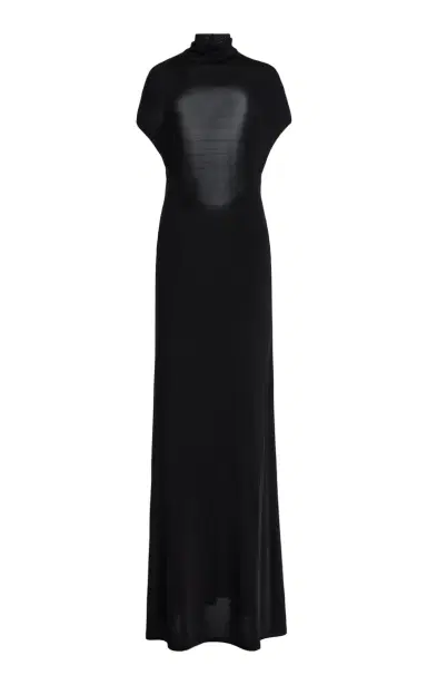 COLLEEN ALLEN Backless Jersey Maxi Dress | Thumbnail 1 COLLEEN ALLEN Backless Jersey Maxi Dress | Thumbnail 1