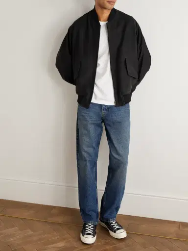 A.PRESSE Nubuck Bomber Jacket - Men | Thumbnail 2 A.PRESSE Nubuck Bomber Jacket - Men | Thumbnail 2