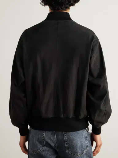 A.PRESSE Nubuck Bomber Jacket - Men | Thumbnail 4 A.PRESSE Nubuck Bomber Jacket - Men | Thumbnail 4