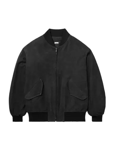 A.PRESSE Nubuck Bomber Jacket - Men | Thumbnail 1 A.PRESSE Nubuck Bomber Jacket - Men | Thumbnail 1
