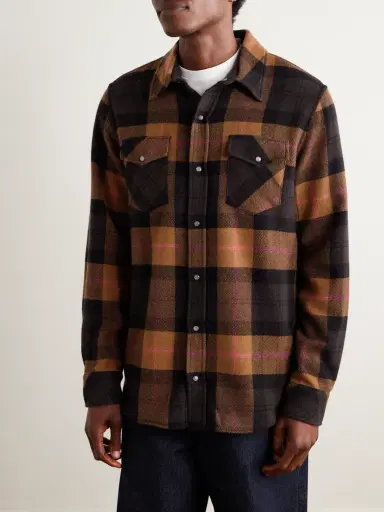 God’s True Cashmere Checked Cashmere Shirt - Men | Thumbnail 3 God’s True Cashmere Checked Cashmere Shirt - Men | Thumbnail 3