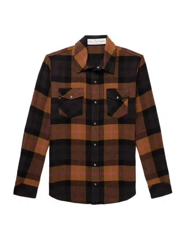 Checked Cashmere Shirt - Men Checked Cashmere Shirt - Men