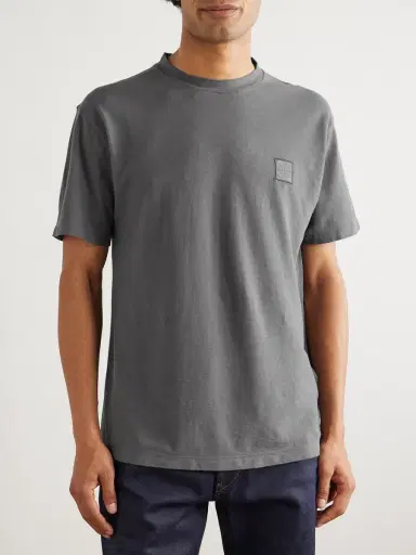 Stone Island STONE ISLAND GHOST Logo-Appliquéd Cotton-Jersey T-Shirt - Men | Thumbnail 3 Stone Island STONE ISLAND GHOST Logo-Appliquéd Cotton-Jersey T-Shirt - Men | Thumbnail 3