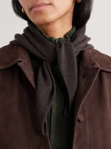 Johnstons of Elgin Cashmere Scarf | Thumbnail 2 Johnstons of Elgin Cashmere Scarf | Thumbnail 2