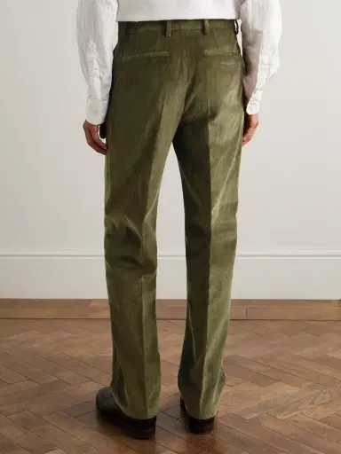Purdey Straight-Leg Cotton-Corduroy Trousers - Men | Thumbnail 4 Purdey Straight-Leg Cotton-Corduroy Trousers - Men | Thumbnail 4
