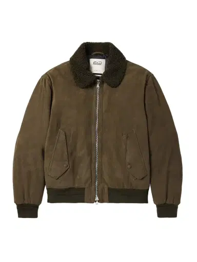 Valstar Cudden Shearling-Trimmed Suede Down Aviator Jacket - Men | Thumbnail 1 Valstar Cudden Shearling-Trimmed Suede Down Aviator Jacket - Men | Thumbnail 1