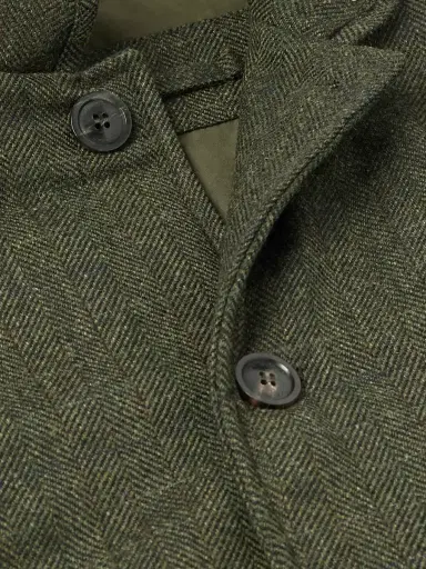 Purdey Padded Herringbone Wool-Blend Gilet - Men | Thumbnail 5 Purdey Padded Herringbone Wool-Blend Gilet - Men | Thumbnail 5