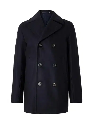 Private White V.C. The Manchester Wool Peacoat - Men | Thumbnail 1 Private White V.C. The Manchester Wool Peacoat - Men | Thumbnail 1