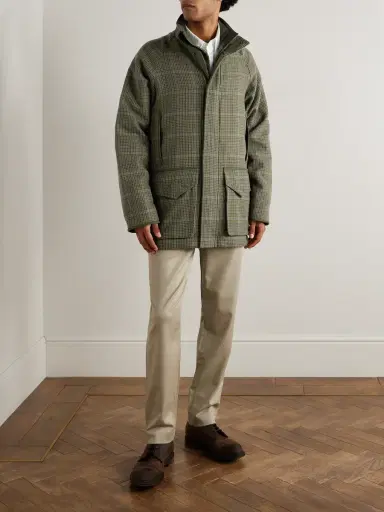 Purdey Tom Checked Wool-Tweed Coat - Men | Thumbnail 2 Purdey Tom Checked Wool-Tweed Coat - Men | Thumbnail 2