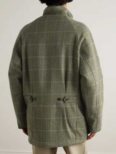 Purdey Tom Checked Wool-Tweed Coat - Men | Thumbnail 3 Purdey Tom Checked Wool-Tweed Coat - Men | Thumbnail 3