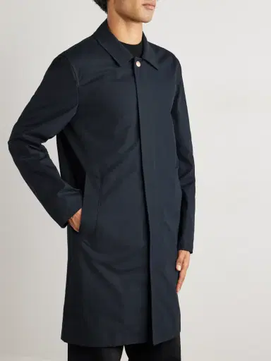 Private White V.C. Jack's Mac Cotton Coat - Men | Thumbnail 3 Private White V.C. Jack's Mac Cotton Coat - Men | Thumbnail 3