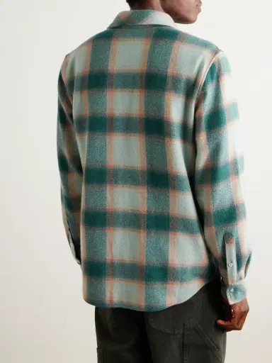 God’s True Cashmere Checked Cashmere Shirt - Men | Thumbnail 4 God’s True Cashmere Checked Cashmere Shirt - Men | Thumbnail 4