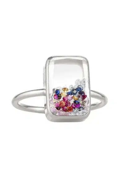 MORITZ GLIK Confetti Petite Ten Fourteen Ring | Thumbnail 1 MORITZ GLIK Confetti Petite Ten Fourteen Ring | Thumbnail 1