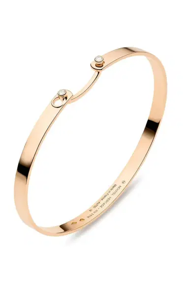 NOUVEL HERITAGE Monday Morning Mood Bangle Bracelet - Rose Gold | Thumbnail 1 NOUVEL HERITAGE Monday Morning Mood Bangle Bracelet - Rose Gold | Thumbnail 1