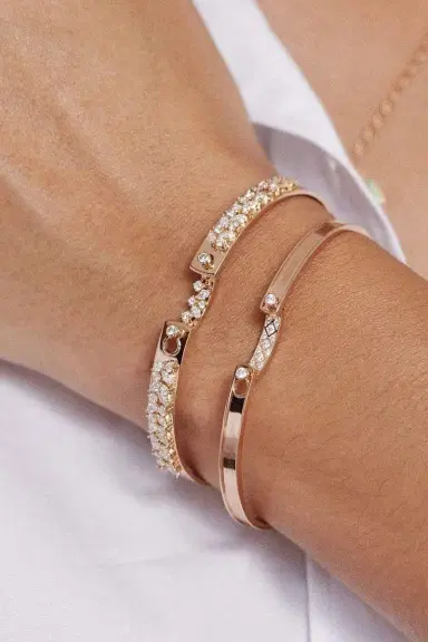 NOUVEL HERITAGE Parisian Stoll Mood Bangle | Thumbnail 2 NOUVEL HERITAGE Parisian Stoll Mood Bangle | Thumbnail 2