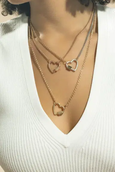 Marla Aaron Rolo Chain Necklace - 24in | Thumbnail 2 Marla Aaron Rolo Chain Necklace - 24in | Thumbnail 2