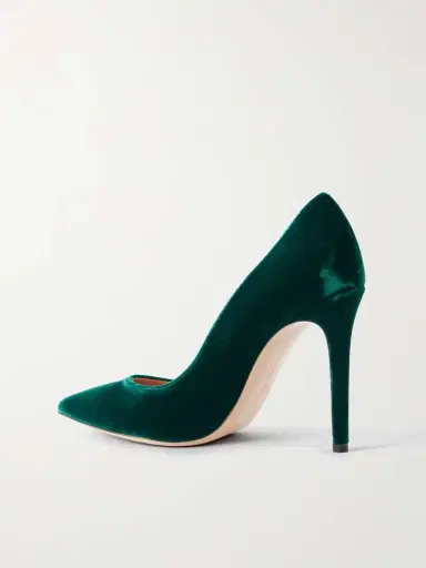 Gianvito Rossi Gianvito 105 Velvet Pumps | Thumbnail 3 Gianvito Rossi Gianvito 105 Velvet Pumps | Thumbnail 3