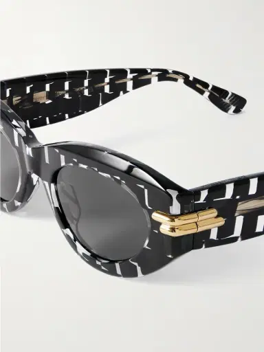 Bottega Veneta Eyewear Oval-frame Acetate Sunglasses | Thumbnail 4 Bottega Veneta Eyewear Oval-frame Acetate Sunglasses | Thumbnail 4
