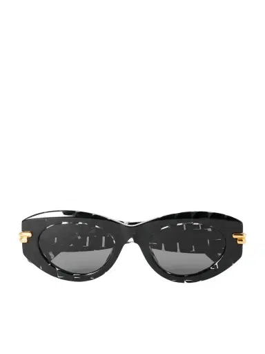 Bottega Veneta Eyewear Oval-frame Acetate Sunglasses | Thumbnail 1 Bottega Veneta Eyewear Oval-frame Acetate Sunglasses | Thumbnail 1