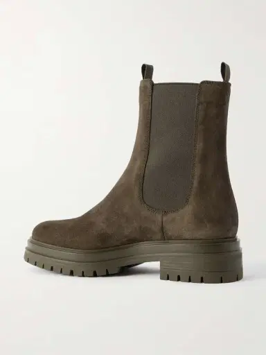 Gianvito Rossi Chester Suede Chelsea Boots | Thumbnail 3 Gianvito Rossi Chester Suede Chelsea Boots | Thumbnail 3