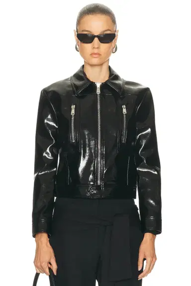 Coperni Cactus Leather Jacket | Thumbnail 1 Coperni Cactus Leather Jacket | Thumbnail 1