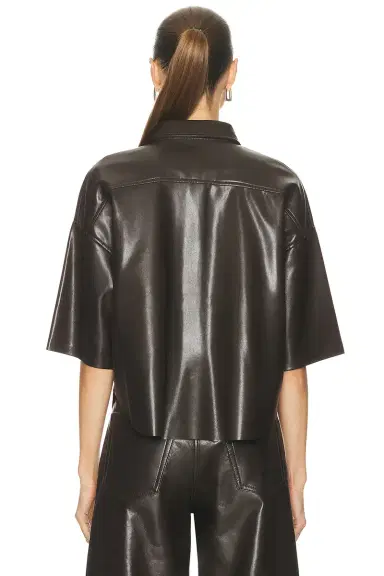 Citizens of Humanity Frances Cropped Cape Button Up | Thumbnail 5 Citizens of Humanity Frances Cropped Cape Button Up | Thumbnail 5