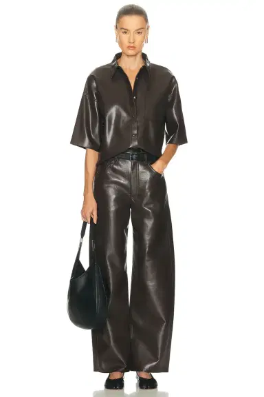 Citizens of Humanity Frances Cropped Cape Button Up | Thumbnail 6 Citizens of Humanity Frances Cropped Cape Button Up | Thumbnail 6