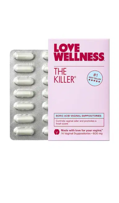 Love Wellness The Killer: Boric Acid Vaginal Suppositories | Thumbnail 1 Love Wellness The Killer: Boric Acid Vaginal Suppositories | Thumbnail 1