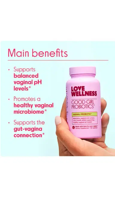 Love Wellness Good Girl Probiotics: Vaginal Probiotic* | Thumbnail 2 Love Wellness Good Girl Probiotics: Vaginal Probiotic* | Thumbnail 2