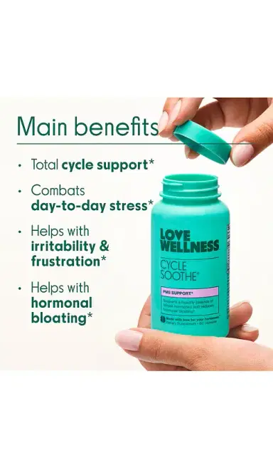 Love Wellness Cycle Soothe: PMS Support* | Thumbnail 2 Love Wellness Cycle Soothe: PMS Support* | Thumbnail 2