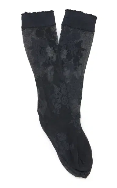Valentino Garavani Sheer Lace Socks | Thumbnail 2 Valentino Garavani Sheer Lace Socks | Thumbnail 2