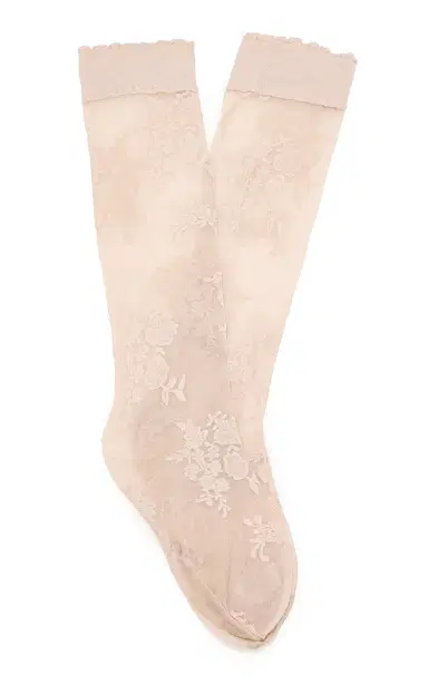 Valentino Garavani Sheer Lace Socks | Thumbnail 1 Valentino Garavani Sheer Lace Socks | Thumbnail 1