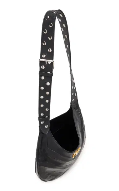Valentino Garavani VLogo Nappa Leather Hobo Bag | Thumbnail 5 Valentino Garavani VLogo Nappa Leather Hobo Bag | Thumbnail 5