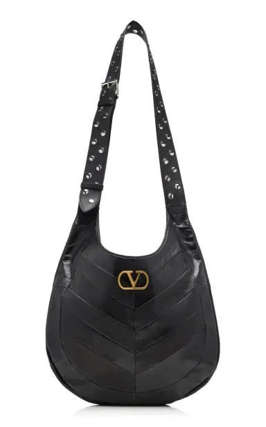 Valentino Garavani VLogo Nappa Leather Hobo Bag | Thumbnail 6 Valentino Garavani VLogo Nappa Leather Hobo Bag | Thumbnail 6