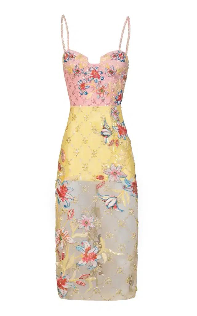 Blush Lily Embroidered Dress Blush Lily Embroidered Dress