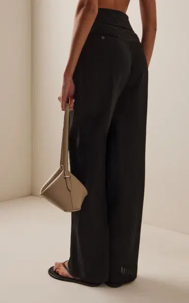 Kallmeyer Ulla Wide-Leg Tie-Waist Trousers | Thumbnail 4 Kallmeyer Ulla Wide-Leg Tie-Waist Trousers | Thumbnail 4