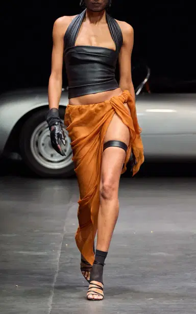 LaQuan Smith Leather Halter Top | Thumbnail 12 LaQuan Smith Leather Halter Top | Thumbnail 12