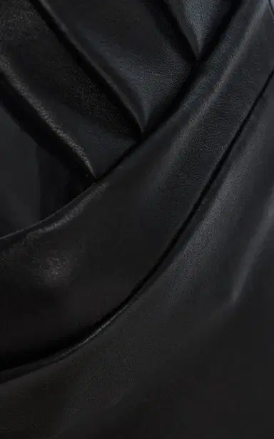 LaQuan Smith Leather Halter Top | Thumbnail 4 LaQuan Smith Leather Halter Top | Thumbnail 4
