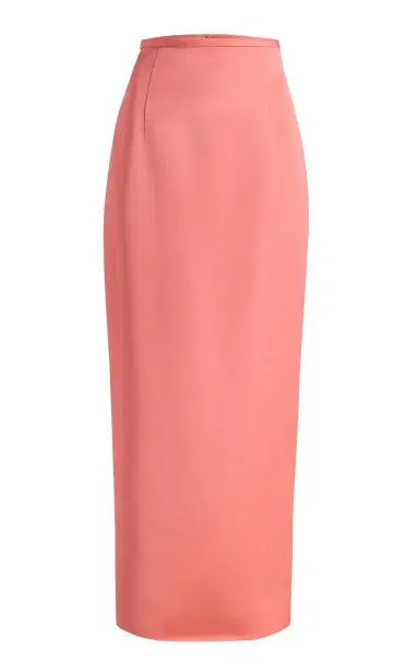 Khaite Winton Satin Midi Skirt | Thumbnail 1 Khaite Winton Satin Midi Skirt | Thumbnail 1