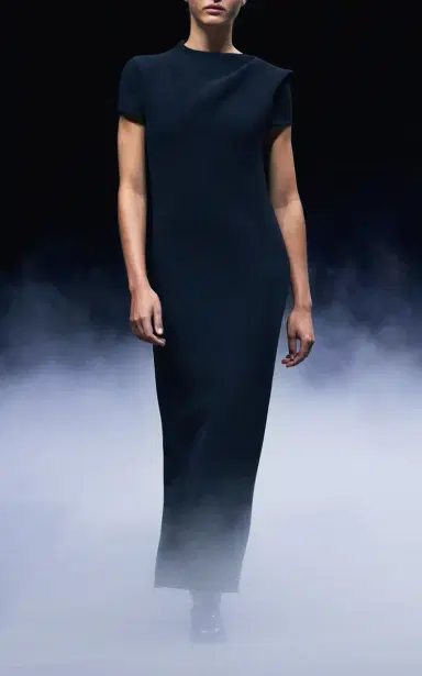 Khaite Iryl Open-Back Crepe Maxi Dress | Thumbnail 3 Khaite Iryl Open-Back Crepe Maxi Dress | Thumbnail 3