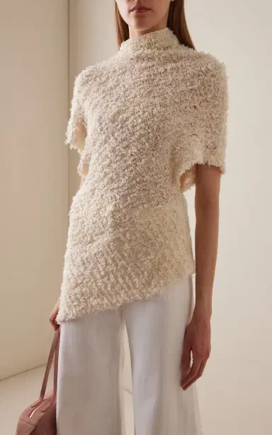 Khaite Rhodes Knit Bouclé Top | Thumbnail 2 Khaite Rhodes Knit Bouclé Top | Thumbnail 2