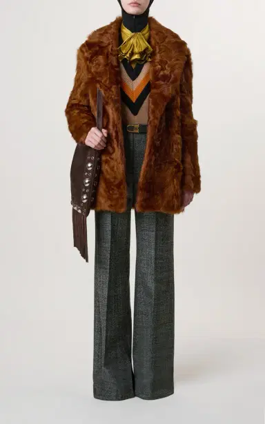 Valentino Garavani Faux Fur Coat | Thumbnail 2 Valentino Garavani Faux Fur Coat | Thumbnail 2