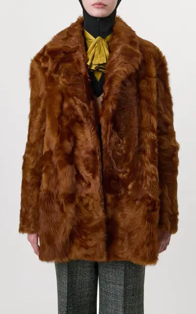 Valentino Garavani Faux Fur Coat | Thumbnail 3 Valentino Garavani Faux Fur Coat | Thumbnail 3