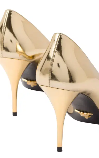 Prada Metallic Leather Pumps | Thumbnail 6 Prada Metallic Leather Pumps | Thumbnail 6
